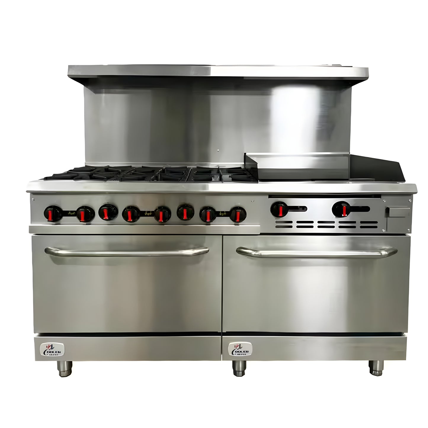 SteelFlame ProLine 6-Burner Range with Griddle