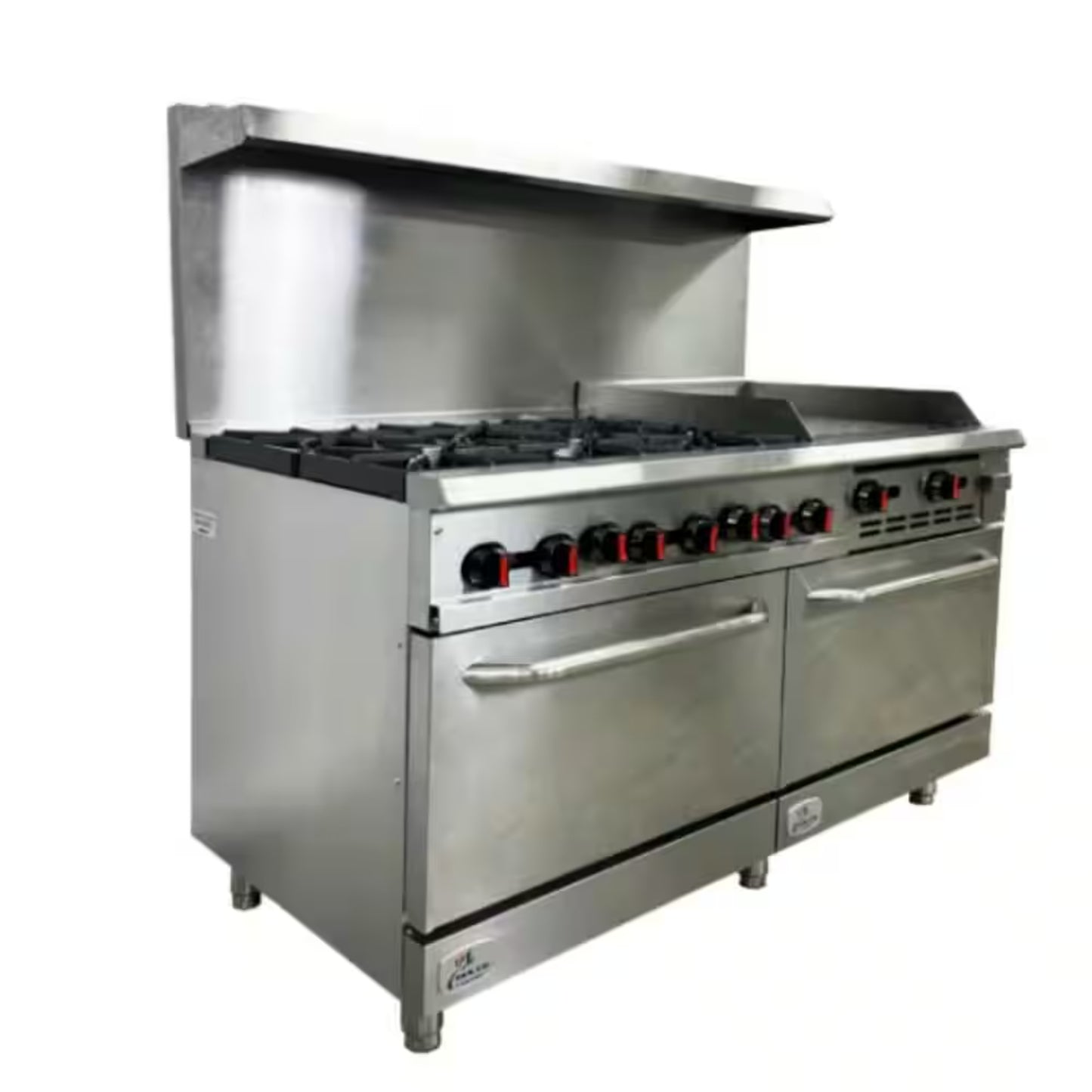 SteelFlame ProLine 6-Burner Range with Griddle