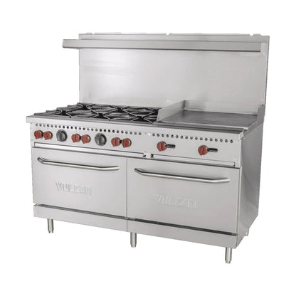 VulcanCore Elite 8-Burner Range with Griddle