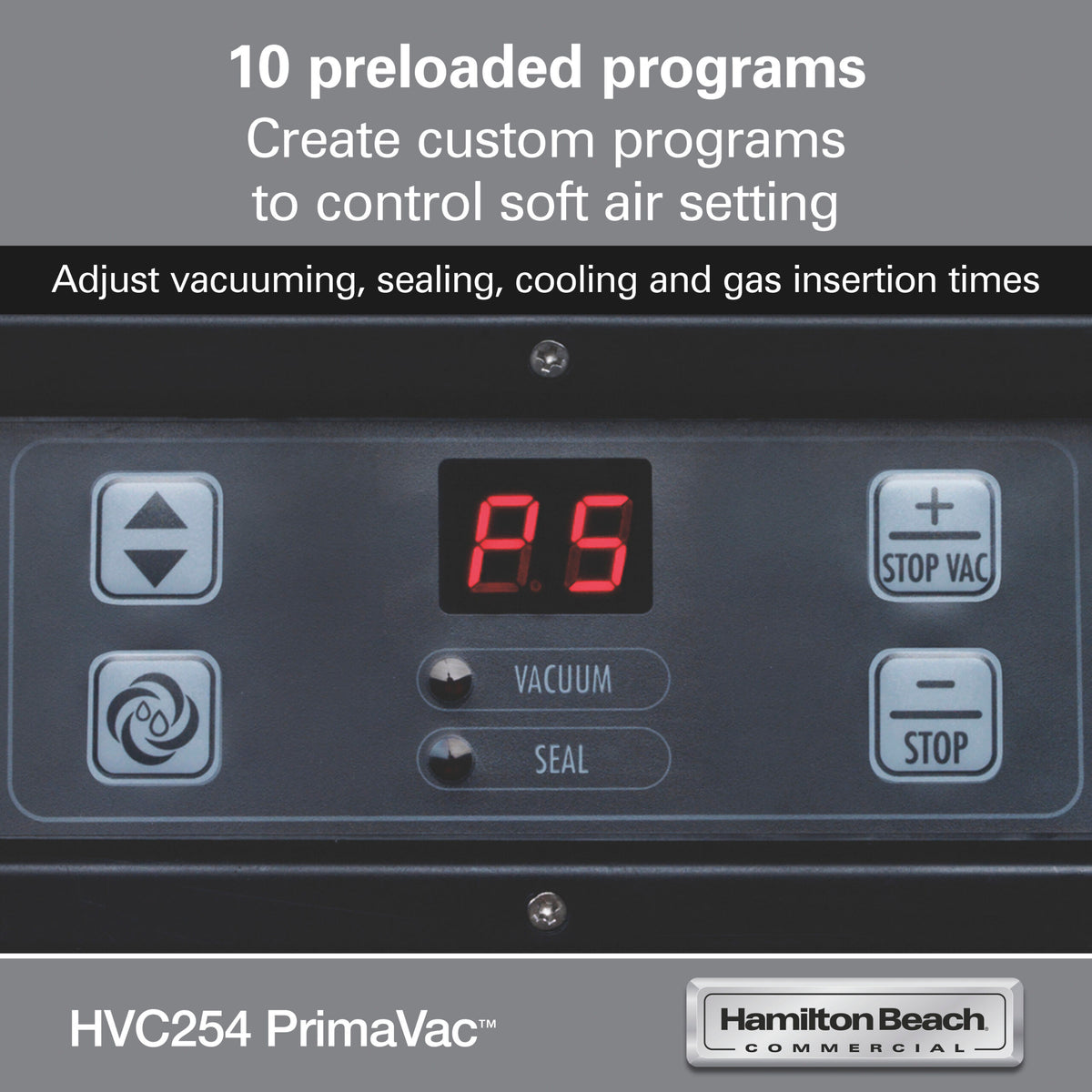Hamilton Beach Commercial PrimaVac 254 In-Chamber Vacuum Sealer HVC254