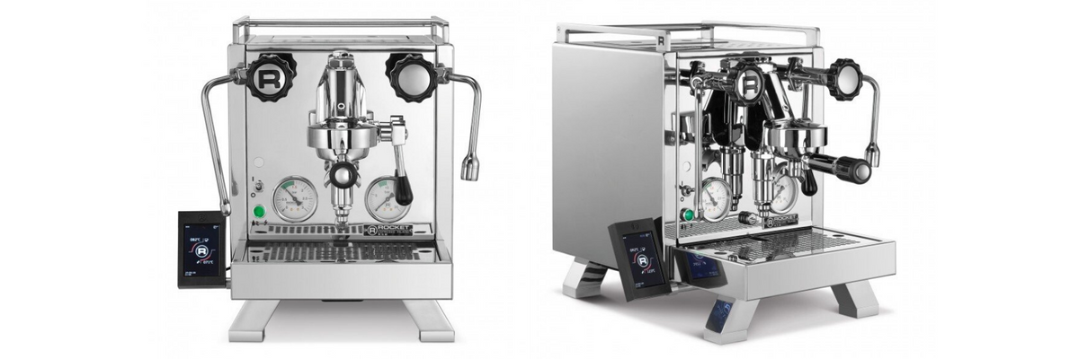 Rocket Espresso R Cinquantotto (R58) Dual Boiler Espresso Machine with Detachable Touchscreen &amp; Rotary Pump